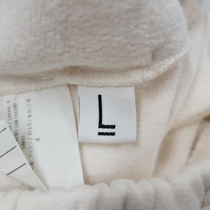 【中古品】【メンズ】 APPLIED ART FORMS アプライド アート フォームズ FRENCH TERRY DRAWSTRING PANT 100074 フレンチ テリードローストリング パンツ ボトムス 152-250618-as-29-izu サイズ：L カラー：ホワイト系 万代Net店