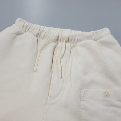 【中古品】【メンズ】 APPLIED ART FORMS アプライド アート フォームズ FRENCH TERRY DRAWSTRING PANT 100074 フレンチ テリードローストリング パンツ ボトムス 152-250618-as-29-izu サイズ：L カラー：ホワイト系 万代Net店