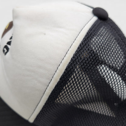 【中古品】【メンズ/レディース】 A BATHING APE アベイシングエイプ MESH CAP 001CPI251001M メッシュキャップ 帽子 185-250618-as-32-izu サイズ：F カラー：ブラック×ホワイト 万代Net店