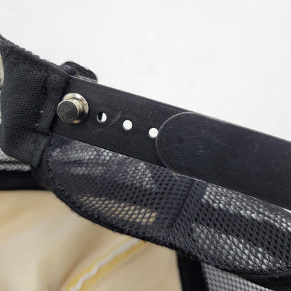 【中古品】【メンズ/レディース】 A BATHING APE アベイシングエイプ MESH CAP 001CPI251001M メッシュキャップ 帽子 185-250618-as-32-izu サイズ：F カラー：ブラック×ホワイト 万代Net店