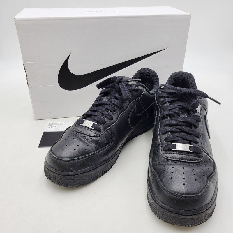 【中古品】【メンズ/レディース】 NIKE ナイキ × 1017 ALYX 9SM 1017アリクス9SM AIR FORCE 1 SP FJ4908-001 エア フォース 1 SP スニーカー シューズ 靴 160-250619-as-06-izu サイズ：26cm カラー：BLACK/BLACK-BLACK 万代Net店