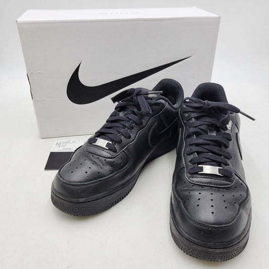 【中古品】【メンズ/レディース】 NIKE ナイキ × 1017 ALYX 9SM 1017アリクス9SM AIR FORCE 1 SP FJ4908-001 エア フォース 1 SP スニーカー シューズ 靴 160-250619-as-06-izu サイズ：26cm カラー：BLACK/BLACK-BLACK 万代Net店