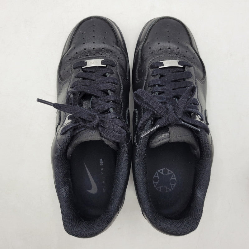 【中古品】【メンズ/レディース】 NIKE ナイキ × 1017 ALYX 9SM 1017アリクス9SM AIR FORCE 1 SP FJ4908-001 エア フォース 1 SP スニーカー シューズ 靴 160-250619-as-06-izu サイズ：26cm カラー：BLACK/BLACK-BLACK 万代Net店
