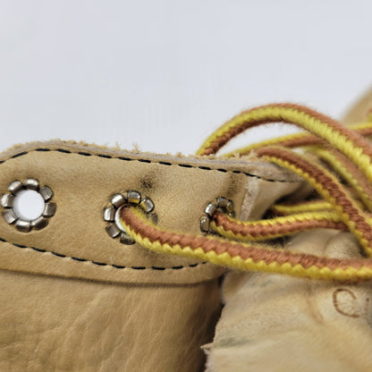 【中古品】【メンズ】 RED WING レッドウィング 6INCH PLAIN TOE ROUGH OUT SUEDE 8167 6インチ プレーントゥ ラフアウト スエード USA製 刺繍羽タグ ブーツ シューズ 靴 164-250620-as-15-izu サイズ：7.5 カラー：ベージュ 万代Net店