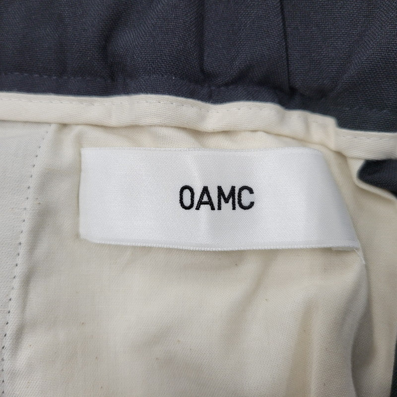 【中古美品】【メンズ】 OAMC オーエーエムシー REGS PANTS 23E28OAU49 レッグスパンツ ボトムス 152-250620-as-12-izu サイズ：S カラー：ブラック 万代Net店