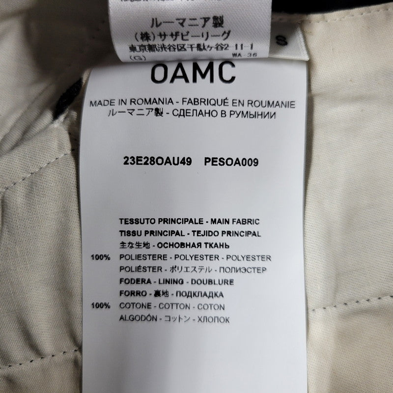 【中古美品】【メンズ】 OAMC オーエーエムシー REGS PANTS 23E28OAU49 レッグスパンツ ボトムス 152-250620-as-12-izu サイズ：S カラー：ブラック 万代Net店