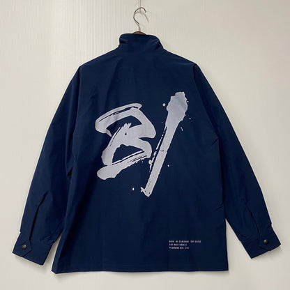 【中古品】【メンズ】 B/ ビースラッシュ BALANCE STYLE BF-2301C001 BACK LOGO COACH JACKET バランススタイル バックロゴコーチジャケット アウター 長袖 142-250621-ma-06-izu サイズ：M カラー：NAVY 万代Net店