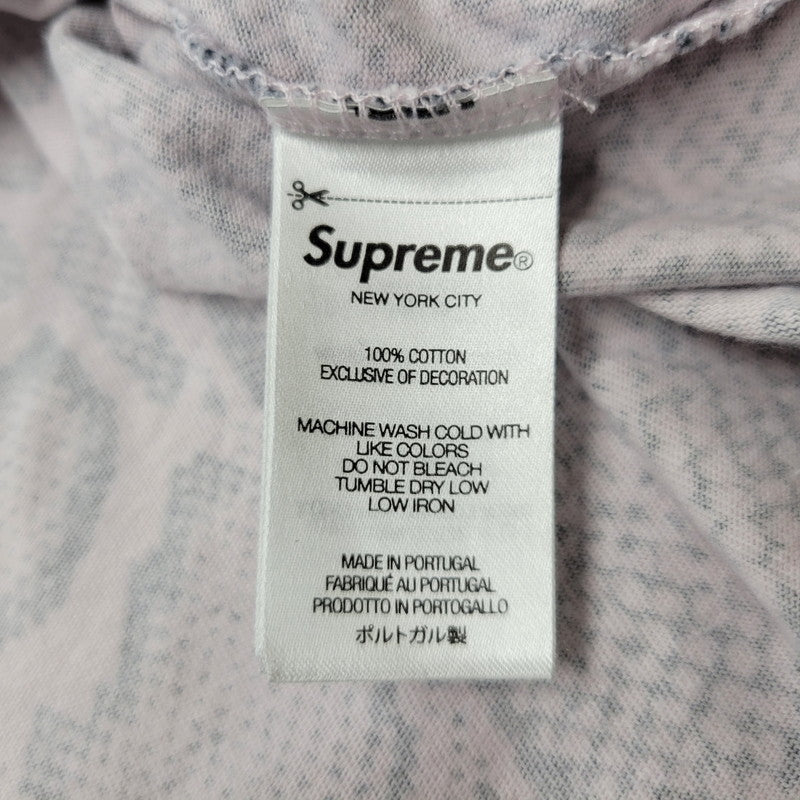 【中古品】【メンズ】 Supreme シュプリーム SNAKE PATTERN SMALL BOX LOGO SS TEE スモール ボックス ロゴ ショートスリーブ Tシャツ 半袖 トップス 149-250713-as-20-izu サイズ：M カラー：マルチカラー 万代Net店