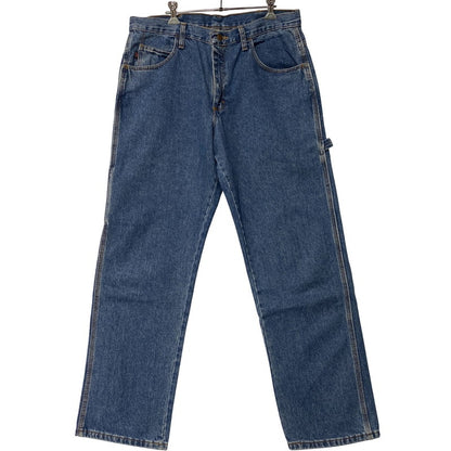 【中古品】【メンズ】 RED KAP レッドキャップ PD80SW3 メキシコ製 DENIM PAINTER PANTS デニムペインターパンツ ズボン ボトムス 157-250621-ma-03-izu サイズ：34×30 カラー：ブルー 万代Net店