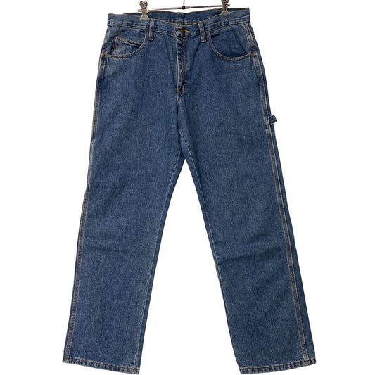 【中古品】【メンズ】 RED KAP レッドキャップ PD80SW3 メキシコ製 DENIM PAINTER PANTS デニムペインターパンツ ズボン ボトムス 157-250621-ma-03-izu サイズ：34×30 カラー：ブルー 万代Net店