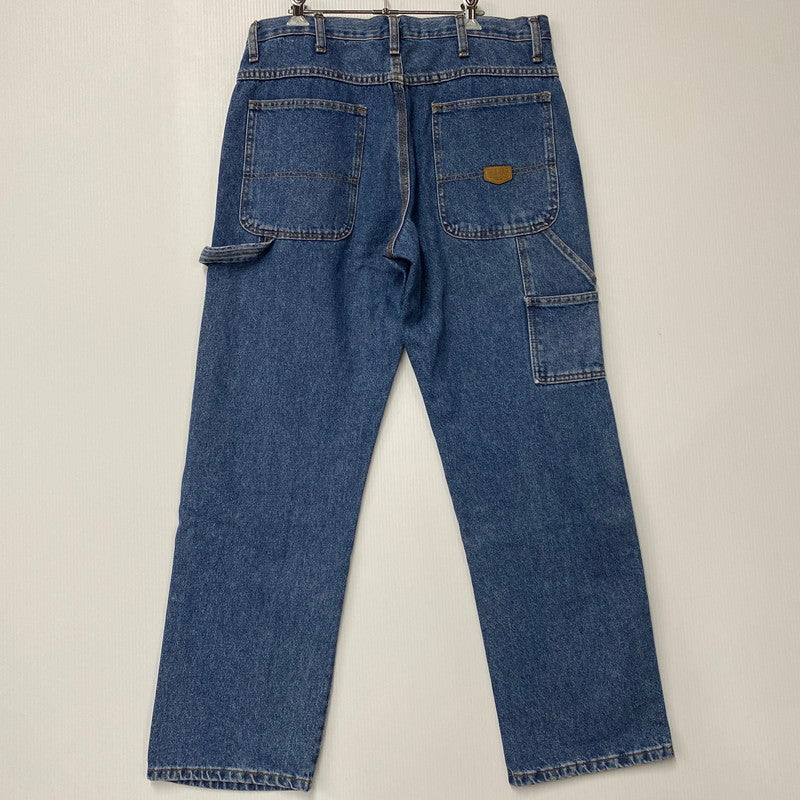 【中古品】【メンズ】 RED KAP レッドキャップ PD80SW3 メキシコ製 DENIM PAINTER PANTS デニムペインターパンツ ズボン ボトムス 157-250621-ma-03-izu サイズ：34×30 カラー：ブルー 万代Net店