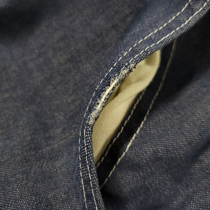 【現状渡し品】【メンズ】 SEARS シアーズ DENIM OVERALLS デニム オーバーオール PERMA PRESTタグ 157-250620-as-11-izu サイズ：30×30 カラー：インディゴ 万代Net店