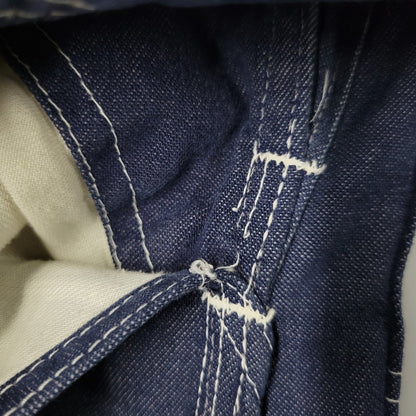 【現状渡し品】【メンズ】 SEARS シアーズ DENIM OVERALLS デニム オーバーオール PERMA PRESTタグ 157-250620-as-11-izu サイズ：30×30 カラー：インディゴ 万代Net店