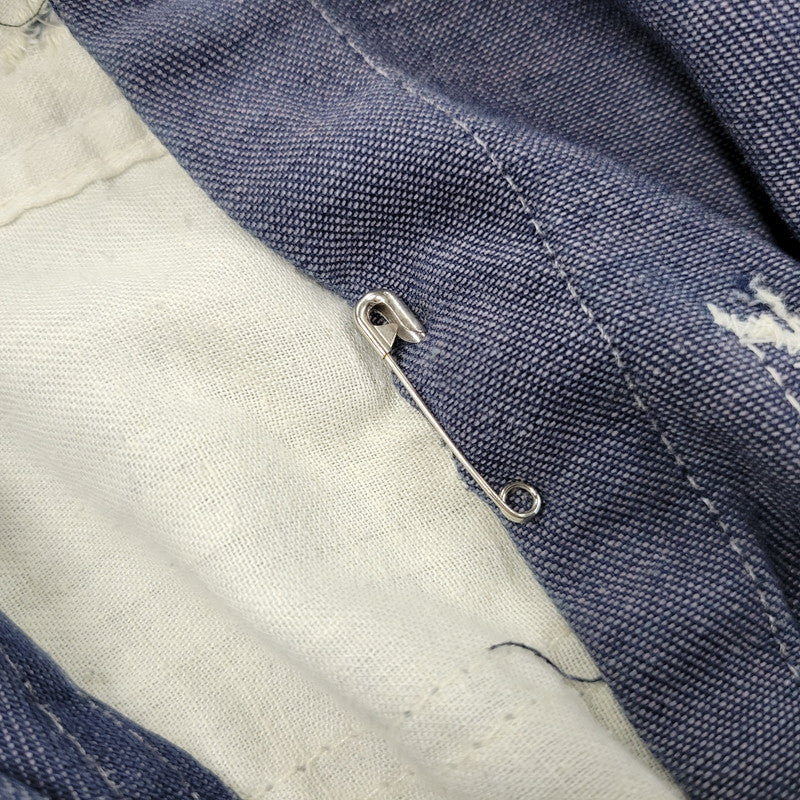 【現状渡し品】【メンズ】 SEARS シアーズ DENIM OVERALLS デニム オーバーオール PERMA PRESTタグ 157-250620-as-11-izu サイズ：30×30 カラー：インディゴ 万代Net店