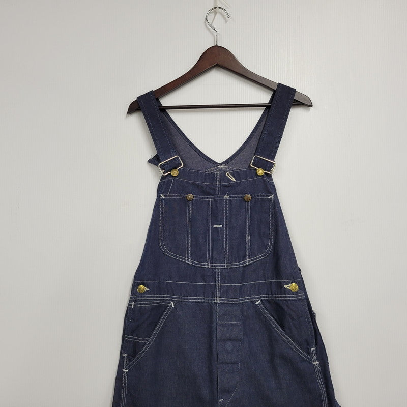 【現状渡し品】【メンズ】 SEARS シアーズ DENIM OVERALLS デニム オーバーオール PERMA PRESTタグ 157-250620-as-11-izu サイズ：30×30 カラー：インディゴ 万代Net店