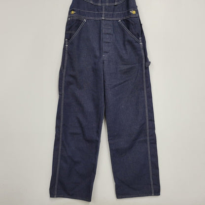 【現状渡し品】【メンズ】 SEARS シアーズ DENIM OVERALLS デニム オーバーオール PERMA PRESTタグ 157-250620-as-11-izu サイズ：30×30 カラー：インディゴ 万代Net店