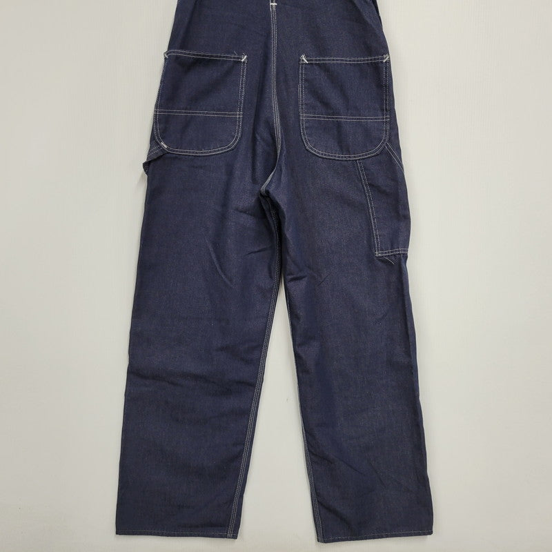 【現状渡し品】【メンズ】 SEARS シアーズ DENIM OVERALLS デニム オーバーオール PERMA PRESTタグ 157-250620-as-11-izu サイズ：30×30 カラー：インディゴ 万代Net店