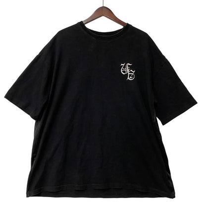 【中古品】【メンズ】 A'GEM/9 エージェムナイン AGN22-A02 MESH LAYERED T-SHIRT メッシュレイヤードTシャツ トップス 半袖 142-250621-ma-13-izu サイズ：FREE カラー：BLACK 万代Net店