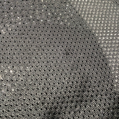 【中古品】【メンズ】 A'GEM/9 エージェムナイン AGN22-A02 MESH LAYERED T-SHIRT メッシュレイヤードTシャツ トップス 半袖 142-250621-ma-13-izu サイズ：FREE カラー：BLACK 万代Net店