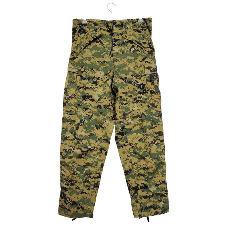 【中古品】【メンズ】 8415-01-506-5573 DEGITAL CAMO MILITARY PANTS テニア インダストリーズ ミリタリー パンツ ボトムス 157-250626-km-04-izu サイズ：S カラー：グリーン系 万代Net店