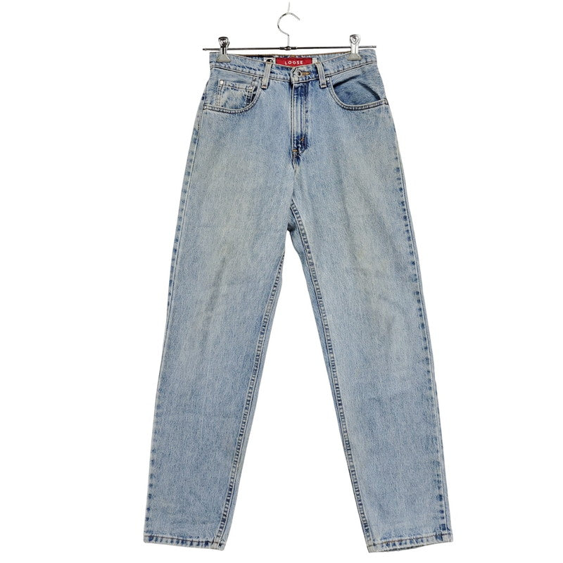 【中古品】【メンズ】 10664-4103 USA製 刻印532 97年製 90S LOOSE DENIM PANTS リーバイス シルバータブ ルーズ デニムパンツ パンツ ボトムス 157-250626-km-05-izu サイズ：不明 カラー：ライトインディゴ 万代Net店