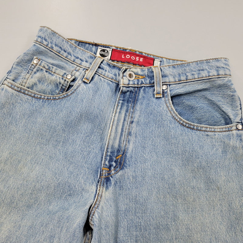 【中古品】【メンズ】 10664-4103 USA製 刻印532 97年製 90S LOOSE DENIM PANTS リーバイス シルバータブ ルーズ デニムパンツ パンツ ボトムス 157-250626-km-05-izu サイズ：不明 カラー：ライトインディゴ 万代Net店