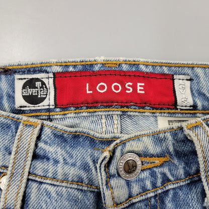 【中古品】【メンズ】 10664-4103 USA製 刻印532 97年製 90S LOOSE DENIM PANTS リーバイス シルバータブ ルーズ デニムパンツ パンツ ボトムス 157-250626-km-05-izu サイズ：不明 カラー：ライトインディゴ 万代Net店