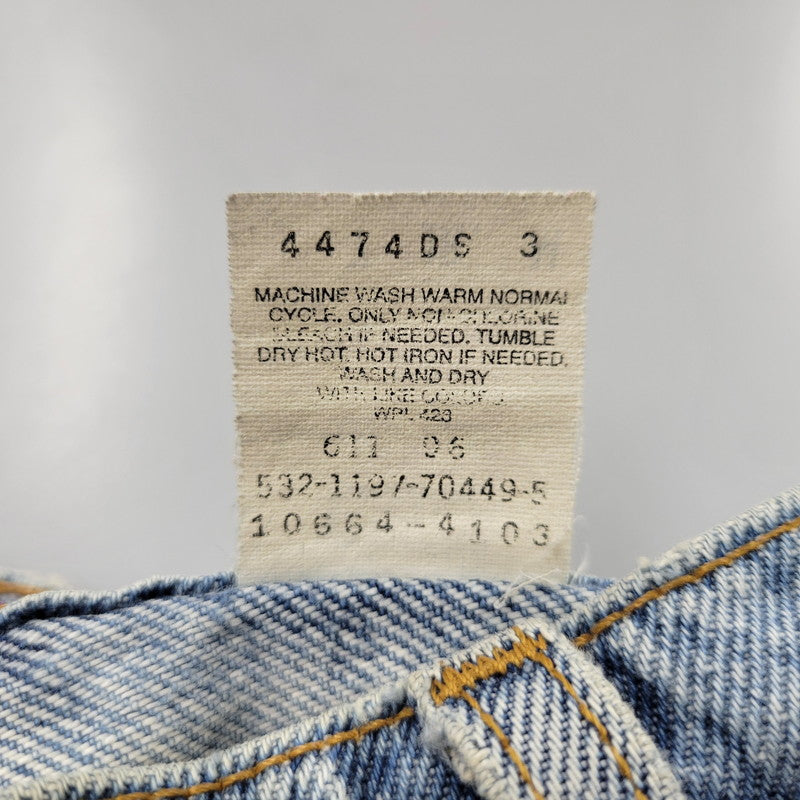 【中古品】【メンズ】 10664-4103 USA製 刻印532 97年製 90S LOOSE DENIM PANTS リーバイス シルバータブ ルーズ デニムパンツ パンツ ボトムス 157-250626-km-05-izu サイズ：不明 カラー：ライトインディゴ 万代Net店