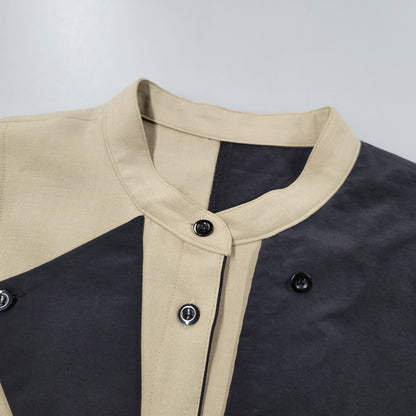 【中古品】【レディース】 UNITED TOKYO ユナイテッドトウキョウ 142110003 アシメテーラーシャツワンピース 168-250626-km-07-izu サイズ：2 カラー：ベージュ×ブラック 万代Net店