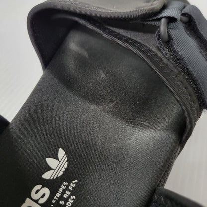 【中古品】【メンズ】 adidas アディダス NEW ADILETTE SANDALS GZ8409 ニューアディレッタ サンダル シューズ 靴 161-250622-as-04-izu サイズ：27.5cm カラー：ブラック 万代Net店
