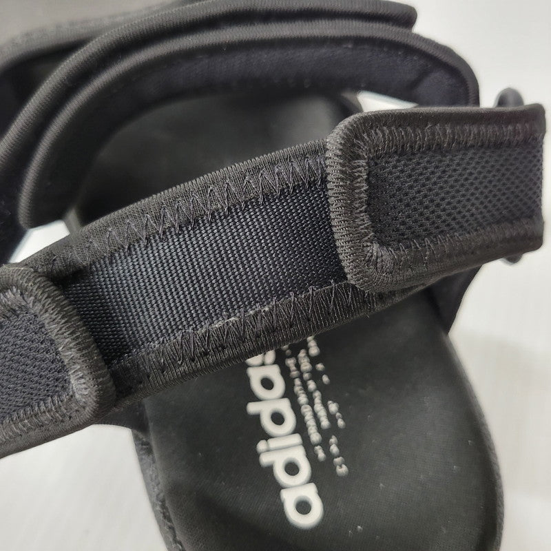 【中古品】【メンズ】 adidas アディダス NEW ADILETTE SANDALS GZ8409 ニューアディレッタ サンダル シューズ 靴 161-250622-as-04-izu サイズ：27.5cm カラー：ブラック 万代Net店
