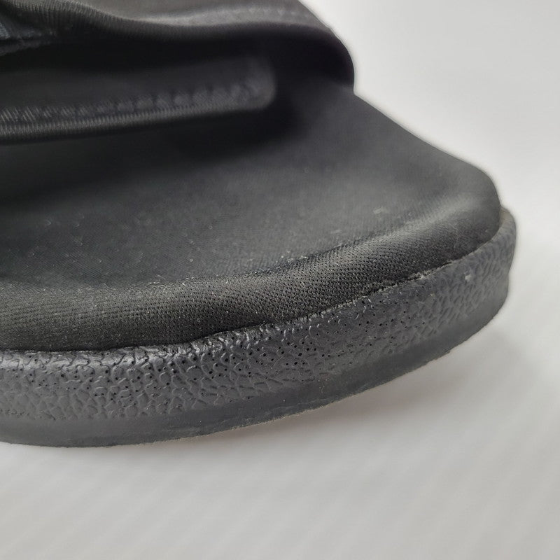 【中古品】【メンズ】 adidas アディダス NEW ADILETTE SANDALS GZ8409 ニューアディレッタ サンダル シューズ 靴 161-250622-as-04-izu サイズ：27.5cm カラー：ブラック 万代Net店