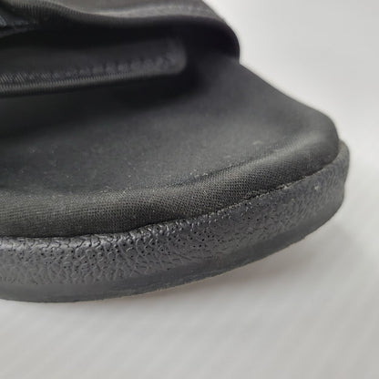 【中古品】【メンズ】 adidas アディダス NEW ADILETTE SANDALS GZ8409 ニューアディレッタ サンダル シューズ 靴 161-250622-as-04-izu サイズ：27.5cm カラー：ブラック 万代Net店