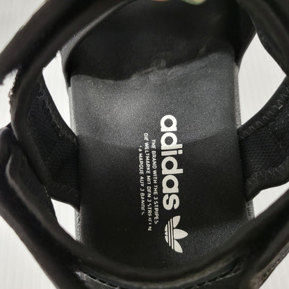 【中古品】【メンズ】 adidas アディダス NEW ADILETTE SANDALS GZ8409 ニューアディレッタ サンダル シューズ 靴 161-250622-as-04-izu サイズ：27.5cm カラー：ブラック 万代Net店