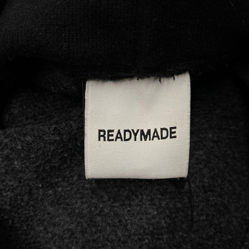 【中古品】【メンズ】 READYMADE レディメイド RE-CO-BK-00-00-285 24AW BIG HOODIE LOGO ビッグフーディーロゴ トップス パーカー 長袖 149-250622-ma-05-izu サイズ：L カラー：BLACK 万代Net店