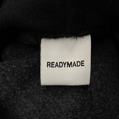 【中古品】【メンズ】 READYMADE レディメイド RE-CO-BK-00-00-285 24AW BIG HOODIE LOGO ビッグフーディーロゴ トップス パーカー 長袖 149-250622-ma-05-izu サイズ：L カラー：BLACK 万代Net店