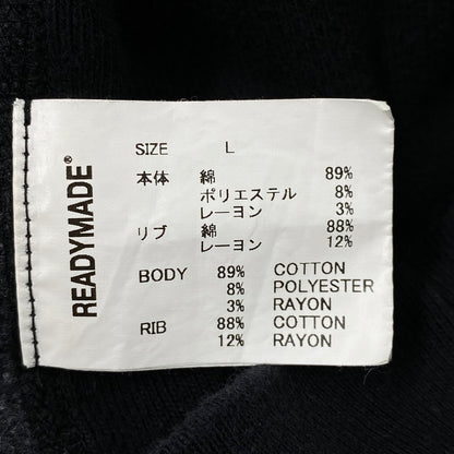 【中古品】【メンズ】 READYMADE レディメイド RE-CO-BK-00-00-285 24AW BIG HOODIE LOGO ビッグフーディーロゴ トップス パーカー 長袖 149-250622-ma-05-izu サイズ：L カラー：BLACK 万代Net店