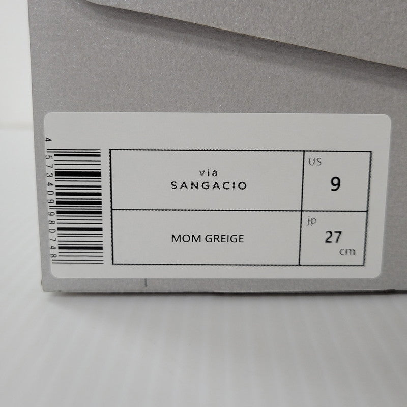 【中古美品】【メンズ】 Sangacio サンガッチョ MOM スニーカー シューズ 靴 162-250625-as-09-izu サイズ：27cm カラー：GREIGE 万代Net店