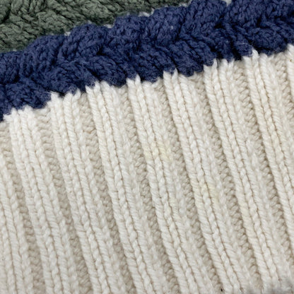 【中古品】【メンズ】 CAPE ISLE KNITTERS ケープアイルニッターズ USA製 3D KNIT SWEATER スリーディーニットセーター トップス 長袖 146-250626-ma-11-izu サイズ：L カラー：マルチ 万代Net店