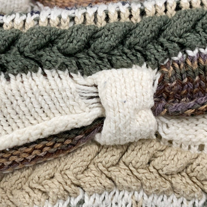 【中古品】【メンズ】 CAPE ISLE KNITTERS ケープアイルニッターズ USA製 3D KNIT SWEATER スリーディーニットセーター トップス 長袖 146-250626-ma-11-izu サイズ：L カラー：マルチ 万代Net店