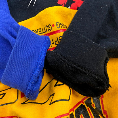 【中古品】【メンズ】 HANES ヘインズ REMAKE SWEATSHIRT スウェットシャツ メキシコ製 トレーナー 長袖 トップス 146-250623-as-26-izu サイズ：M カラー：マルチカラー 万代Net店
