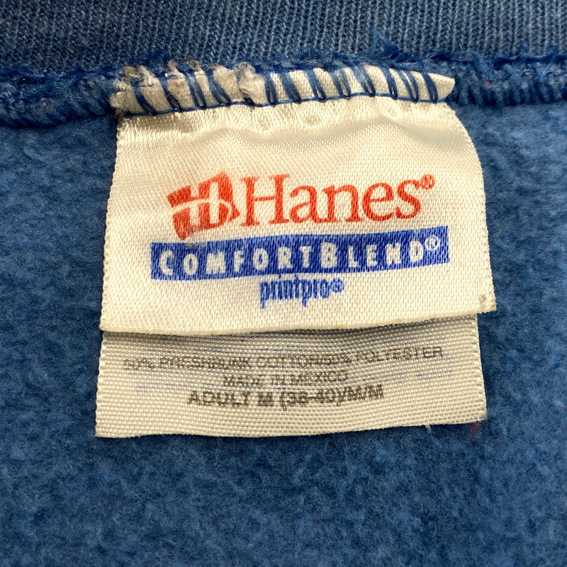 【中古品】【メンズ】 HANES ヘインズ REMAKE SWEATSHIRT スウェットシャツ メキシコ製 トレーナー 長袖 トップス 146-250623-as-26-izu サイズ：M カラー：マルチカラー 万代Net店