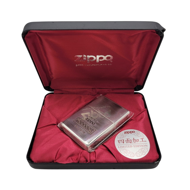 【中古品】【メンズ/レディース】 ZIPPO ジッポ OIL LIGHTER オイルライター 四面加工 206-250629-as-10-izu カラー：シルバー 万代Net店