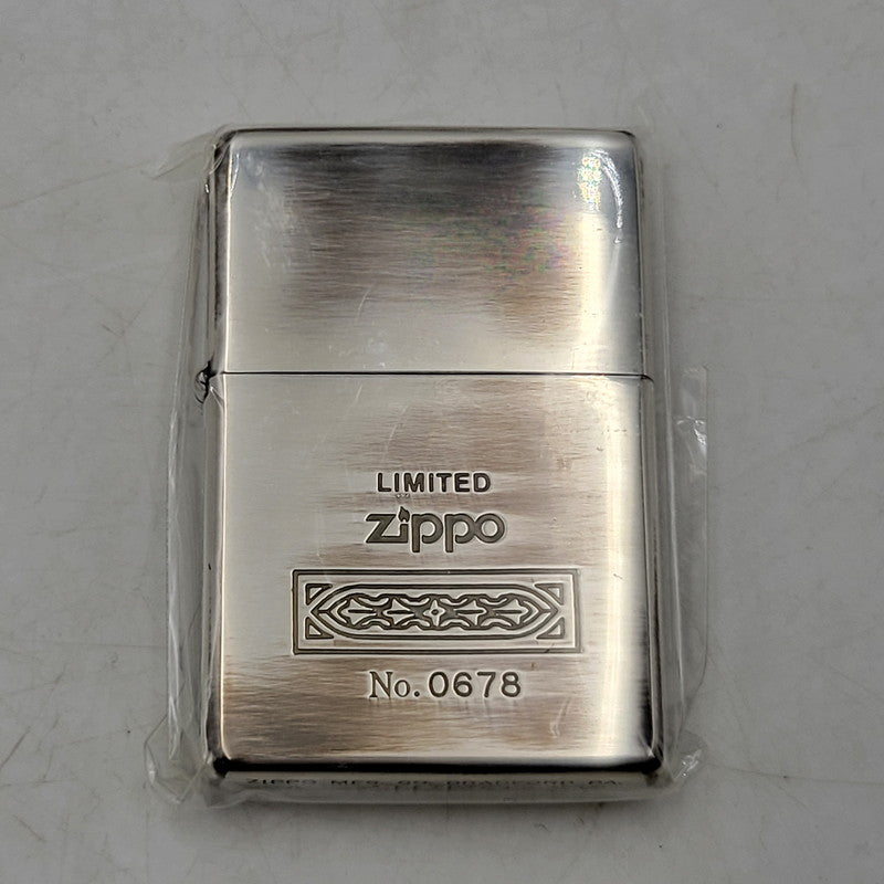 【中古品】【メンズ/レディース】 ZIPPO ジッポ OIL LIGHTER オイルライター 四面加工 206-250629-as-10-izu カラー：シルバー 万代Net店