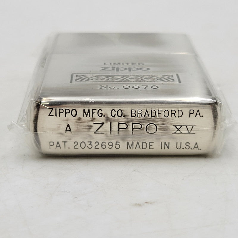 【中古品】【メンズ/レディース】 ZIPPO ジッポ OIL LIGHTER オイルライター 四面加工 206-250629-as-10-izu カラー：シルバー 万代Net店