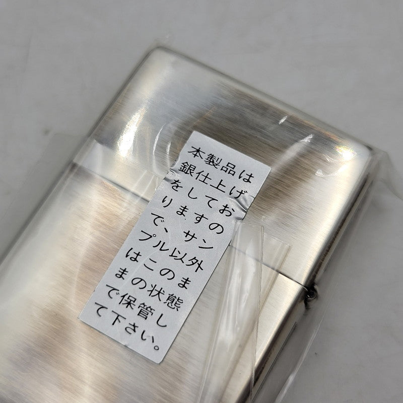 【中古品】【メンズ/レディース】 ZIPPO ジッポ OIL LIGHTER オイルライター 四面加工 206-250629-as-10-izu カラー：シルバー 万代Net店