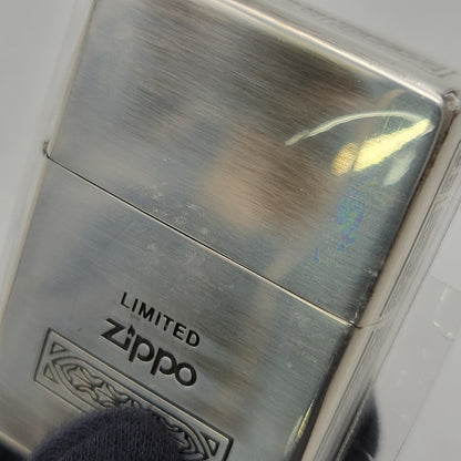 【中古品】【メンズ/レディース】 ZIPPO ジッポ OIL LIGHTER オイルライター 四面加工 206-250629-as-10-izu カラー：シルバー 万代Net店
