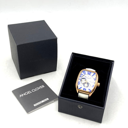 【中古品】【メンズ/レディース】 Angel Clover エンジェルクローバー DOUBLE PLAY AUTOMATIC WATCH DPA38 ダブル プレイ オートマチック ウォッチ 腕時計 192-250624-ay-04-izu カラー：ホワイト×ブルー×ゴールド系 万代Net店