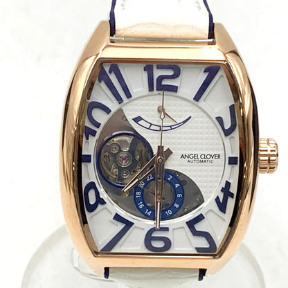 【中古品】【メンズ/レディース】 Angel Clover エンジェルクローバー DOUBLE PLAY AUTOMATIC WATCH DPA38 ダブル プレイ オートマチック ウォッチ 腕時計 192-250624-ay-04-izu カラー：ホワイト×ブルー×ゴールド系 万代Net店