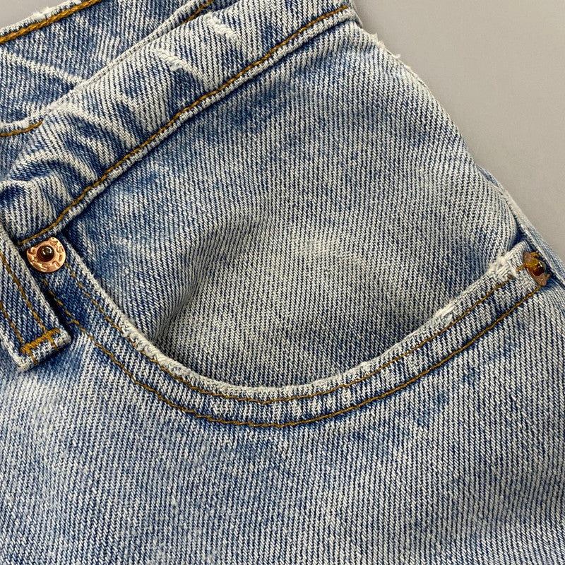 【中古品】【メンズ】 550 RELAXED FIT TAPERED LEG DENIM PANTS 550-4891 リラックスド フィット テーパード レッグ デニムパンツ 刻印653 USA製 ジーンズ ボトムス 157-250627-as-01-izu サイズ：30×34 カラー：ライトインディゴ 万代Net店